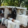 Marché médiéval dans le jardin public