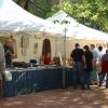 Marché médiéval dans le jardin public