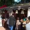 Marché médiéval dans le jardin public