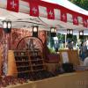 Marché médiéval dans le jardin public