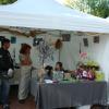 Marché médiéval dans le jardin public