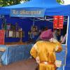 Marché médiéval dans le jardin public