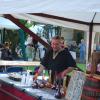 Marché médiéval dans le jardin public