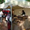 Marché médiéval dans le jardin public Marché médiéval dans le jardin public