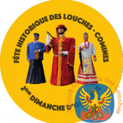 Badge Fête Historique des Louches - Comines