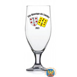 Verre 2013 Blasons Comines France et Belgique