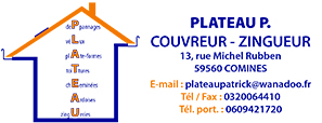 Plateau P Couvreur Zingueur
