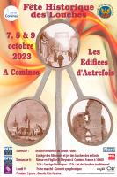 Affiche de la Fête des Louches 2023 - "Les Edifices d'Autrefois"